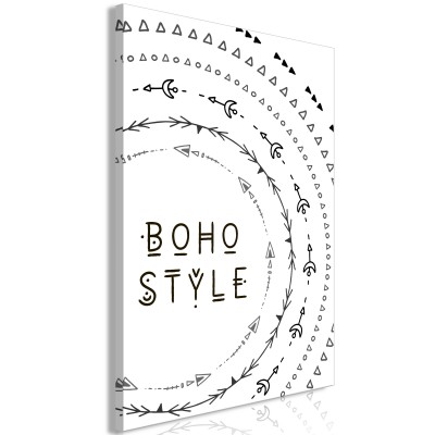Πίνακας ζε καμβά - Boho Style (1 Part) Vertical