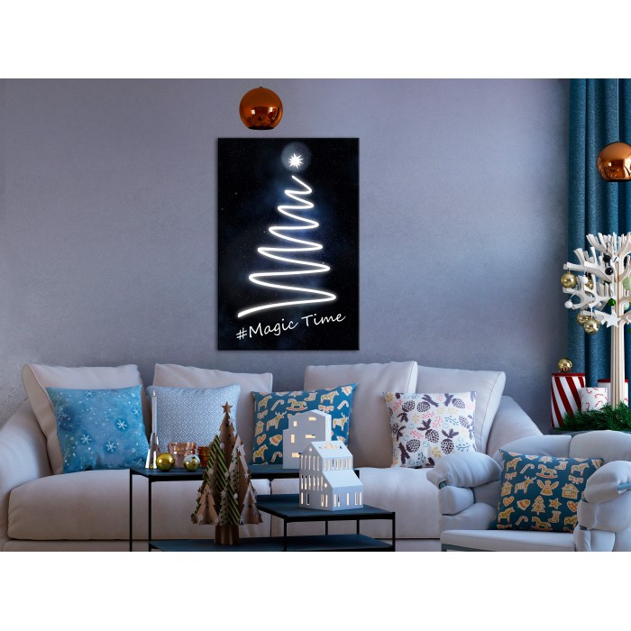 Πίνακας ζε καμβά - Magic Time (1 Part) Vertical