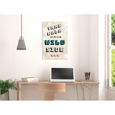 Πίνακας ζε καμβά - Take Walk on the Wild Side (1 Part) Vertical