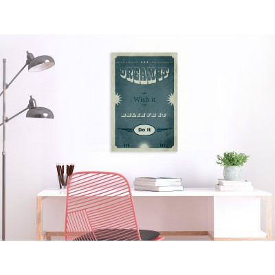Πίνακας ζε καμβά - Do It (1 Part) Vertical