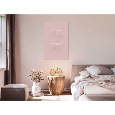 Πίνακας ζε καμβά - Morning Message (1 Part) Vertical