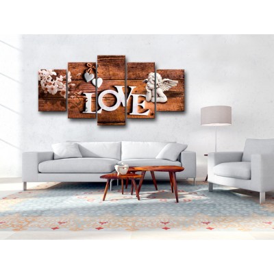 Πίνακας ζε καμβά - House of Love