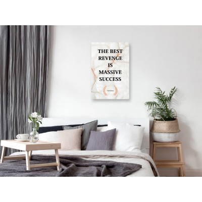 Πίνακας ζε καμβά - The Best Revenge Is Massive Success (1 Part) Vertical