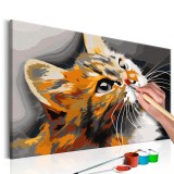 Πίνακας αυτοζωγραφικής - Red Cat