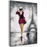 Πίνακας αυτοζωγραφικής - Parisian Girl