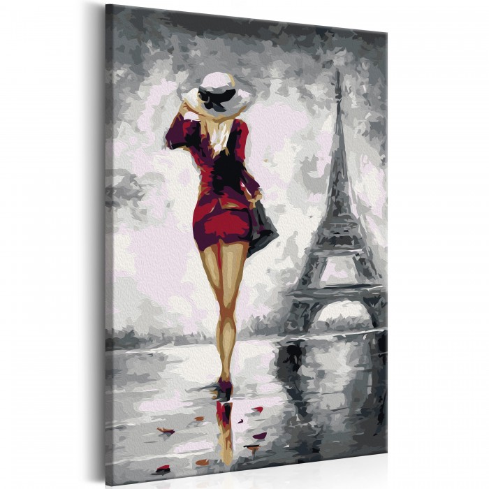 Πίνακας αυτοζωγραφικής - Parisian Girl