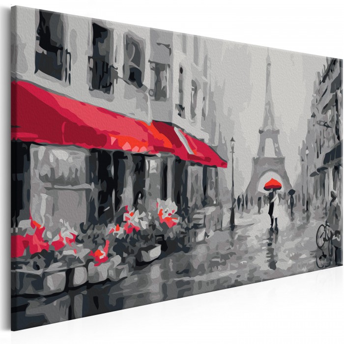 Πίνακας αυτοζωγραφικής - Rainy Paris