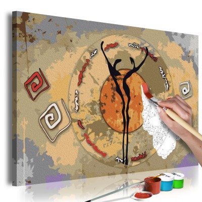 Πίνακας αυτοζωγραφικής - African Dance