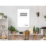 Πίνακας ζε καμβά - Aquarius (1 Part) Vertical