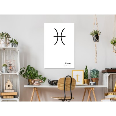 Πίνακας ζε καμβά - Pisces (1 Part) Vertical