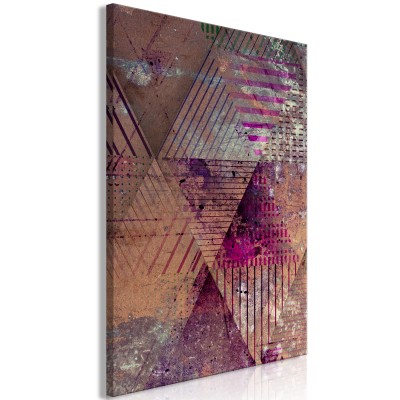 Πίνακας ζε καμβά - Autumn Abstraction (1 Part) Vertical