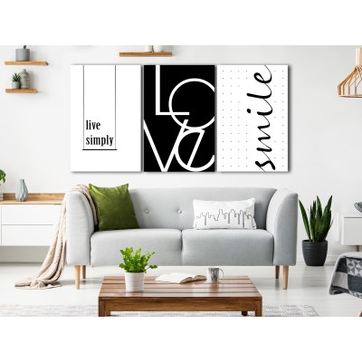 Πίνακας ζε καμβά - A Bit of Motivation (3 Parts)