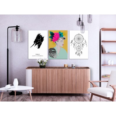 Πίνακας ζε καμβά - Superstitions (3 Parts)