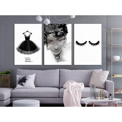 Πίνακας ζε καμβά - Carnival Mood (3 Parts)