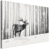Πίνακας αυτοζωγραφικής - Deer in the Snow