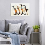 Πίνακας αυτοζωγραφικής - Penguin Family