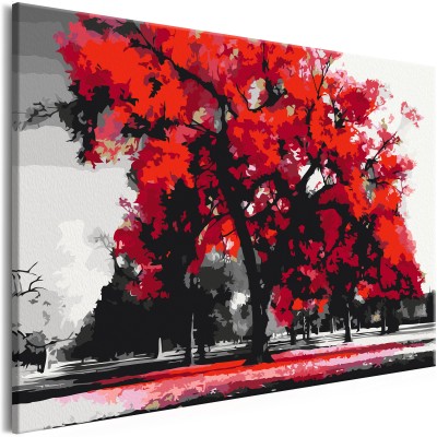 Πίνακας αυτοζωγραφικής - Expressive Tree