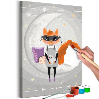 Πίνακας αυτοζωγραφικής - Fox for Goodnight