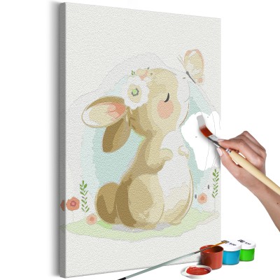 Πίνακας αυτοζωγραφικής - Dreamer Rabbit