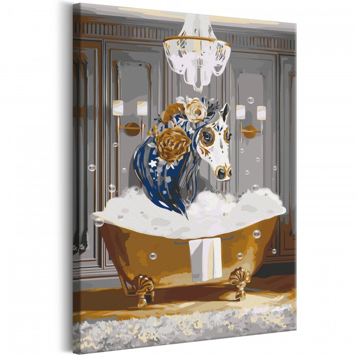 Πίνακας αυτοζωγραφικής - Bathing Horse