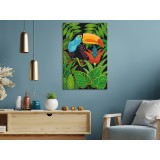 Πίνακας αυτοζωγραφικής - Beautiful Toucan