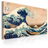 Πίνακας ζε καμβά - The Great Wave off Kanagawa (Reproduction)