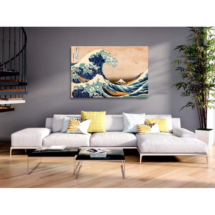 Πίνακας ζε καμβά - The Great Wave off Kanagawa (Reproduction)