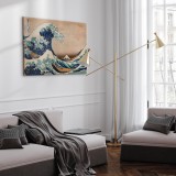 Πίνακας ζε καμβά - The Great Wave off Kanagawa (Reproduction)