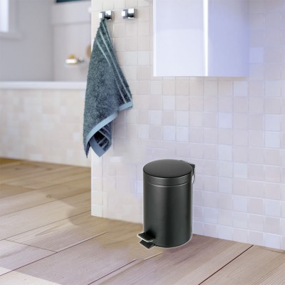 Xαρτοδοχείο Επιδαπέδιο Nemox 634-400 3L black matt