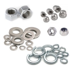 Περικόχλια (παξιμάδια) - Ροδέλες - Γκρόβερ