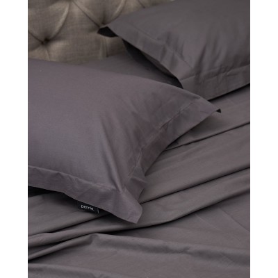 Βαμβακερό Πανωσέντονο Daker II California King (290x273cm) Ανθρακί