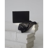 Ζεύγος Βαμβακερές Oxford Μαξιλαροθήκες Daker II 50x70cm 50x70 5cm Μαύρο