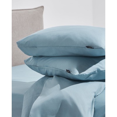 Ζεύγος Βαμβακερές Μαξιλαροθήκες Daker II 50x70cm 50x70cm Πετρόλ