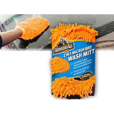 Σφουγγάρι - Γάντι Πλυσίματος Μικροϊνών 2 Σε 1 Armor All  6.48 x 12.01 x 25.45 cm 040005100