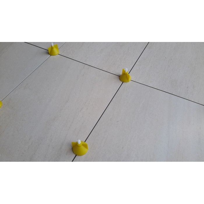 Καπελάκια βιδωτά για αποστάτες Αλφαδιάσματος Πλακιδίων και Μαρμάρων Andal tirante lineare Σε Σακούλα των 50 Τεμαχίων