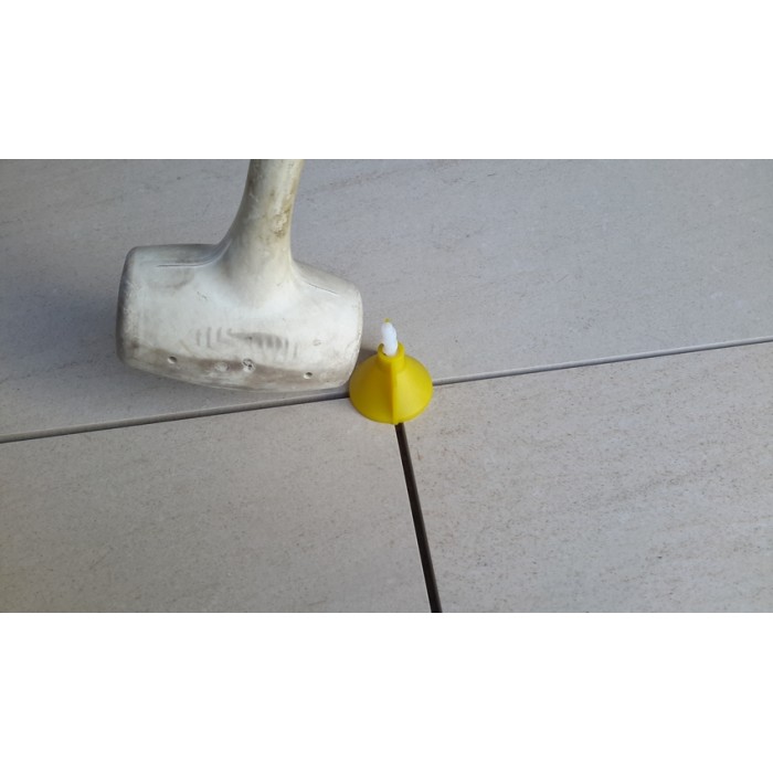 Καπελάκια βιδωτά για αποστάτες Αλφαδιάσματος Πλακιδίων και Μαρμάρων Andal tirante lineare Σε Σακούλα των 50 Τεμαχίων