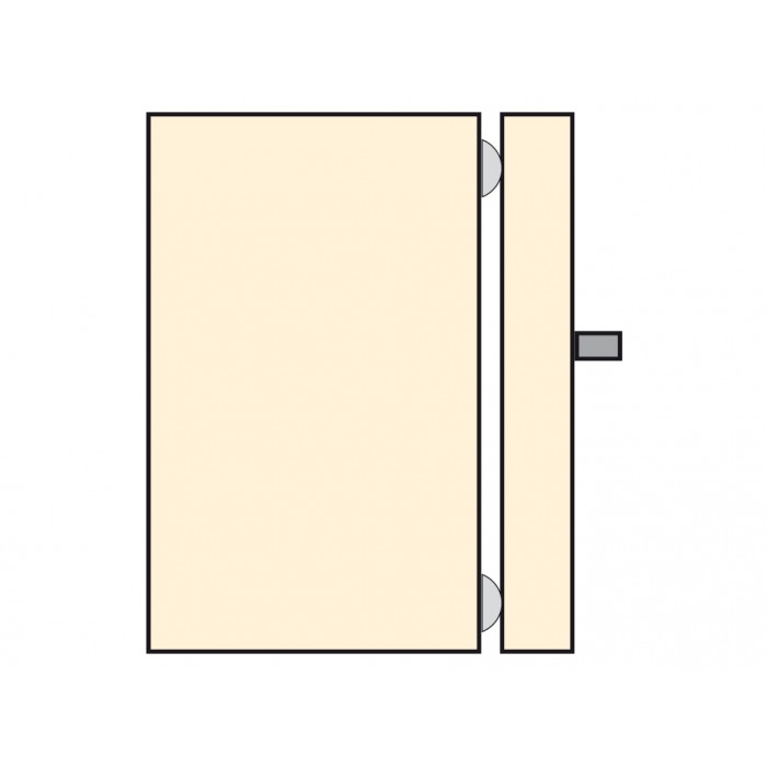 Αποσβεστήρες κρούσεων Αυτοκόλλητα Στρογγυλά Ø10 X 1,5mm 50 τεμ Emuca 8171020