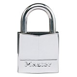 Λουκέτο ναυτιλιακό μπρούτζινο επινικελωμένο με λαιμό inox και 2 κλειδιά Master Lock - 639EURD 639030112