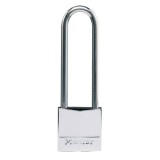 Λουκέτο ναυτιλιακό μπρούτζινο επινικελωμένο με λαιμό inox και 2 κλειδιά Master Lock - 639EURDLJ 639130112