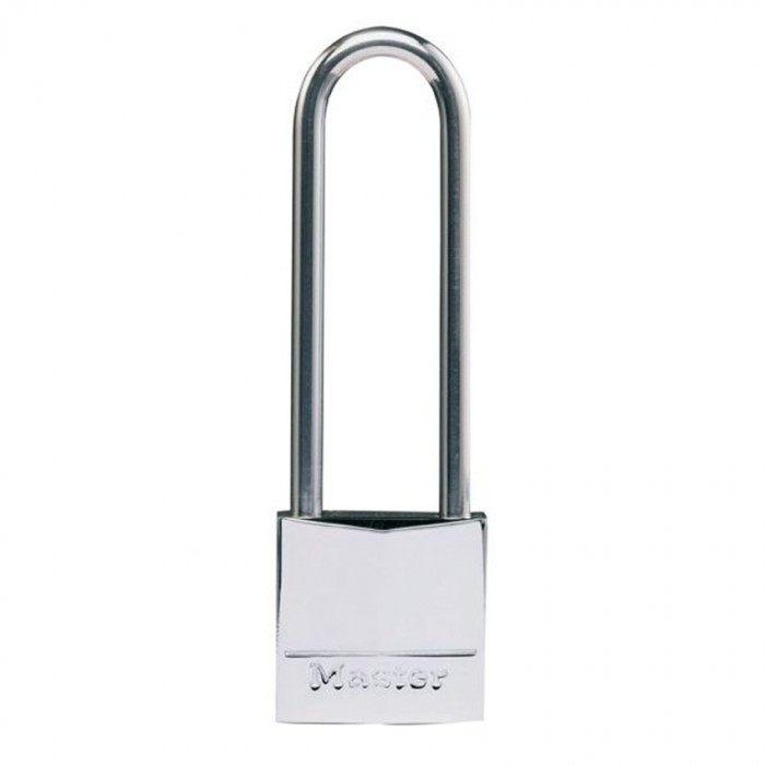 Λουκέτο ναυτιλιακό μπρούτζινο επινικελωμένο με λαιμό inox και 2 κλειδιά Master Lock - 639EURDLJ 639130112