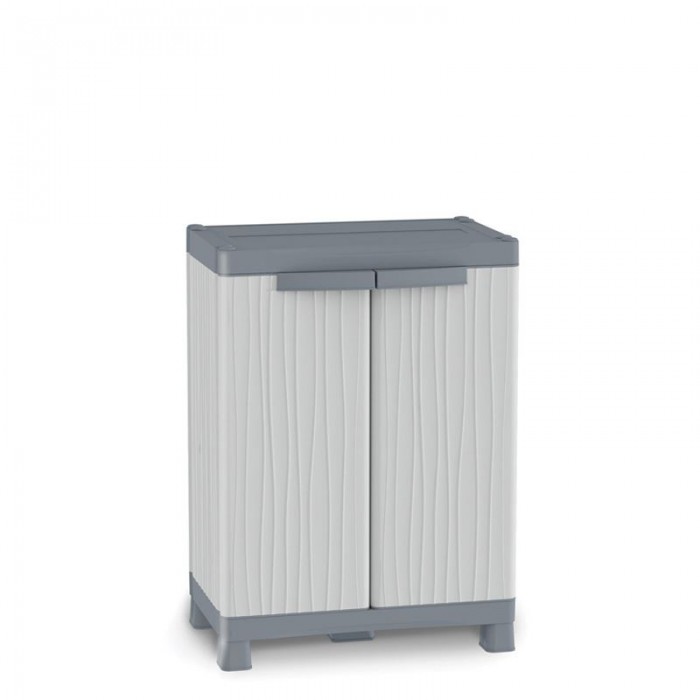 Ντουλάπα πλαστική WaveBase 700U - 2φυλλη 70cm x43,8cm x97.6cm Italy