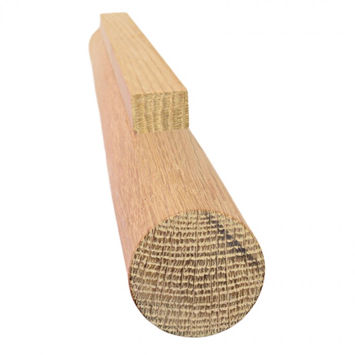 Ξύλινη Λαβή Εξώπορτας  Άβαφη απο Μασίφ Ξύλο Δρύς Πλατύβενη Βορείου Αμερικής σε 6 διαστάσεις σειρά 738