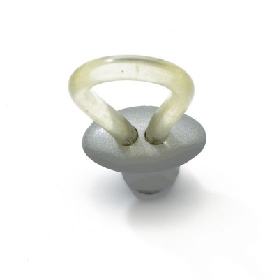 Πόμολα επίπλων 85/000 Λευκό Γκρί