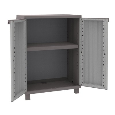 Ντουλάπα πλαστική JWood 68 - 2φυλλη 68cmx37,5cmx91,5cm Italy