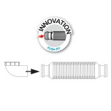 Σιφών Senzo 1 1/2'' Για Νεροχύτη Λευκό Wirquin 31160002