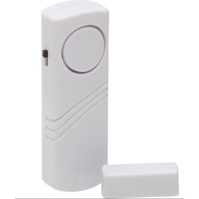 Οικιακός Συναγερμός Πόρτας Παραθύρου σε λευκό χρώμα 100dB FTA 2005 Burg Wachter