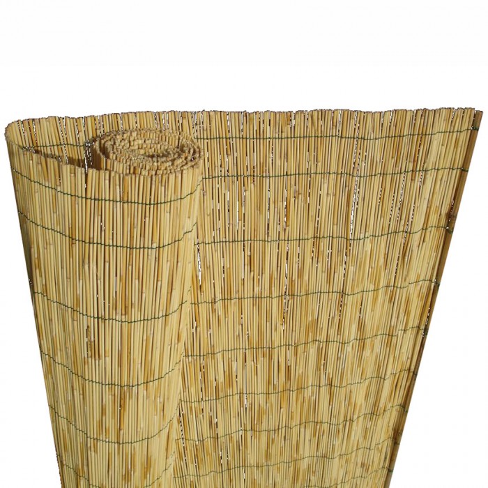 Καλαμωτή Σκίασης - Περίφραξης Υψηλής αντοχής με σύρμα 1,5m Ύψος x 3m μήκος