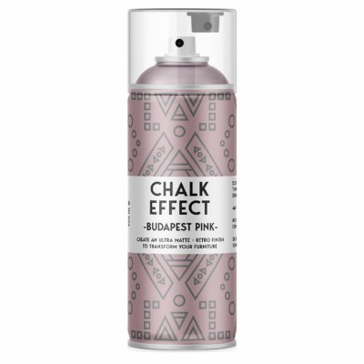 Χρώμα Κιμωλίας σε Σπρευ Chalk Effect 400ml budapest pink No11
