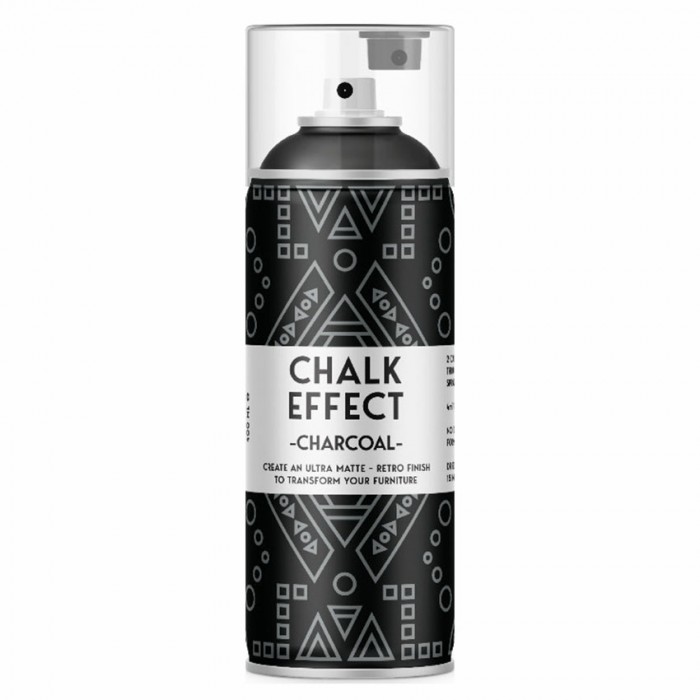 Χρώμα Κιμωλίας σε Σπρευ Chalk Effect 400ml charcoal No01