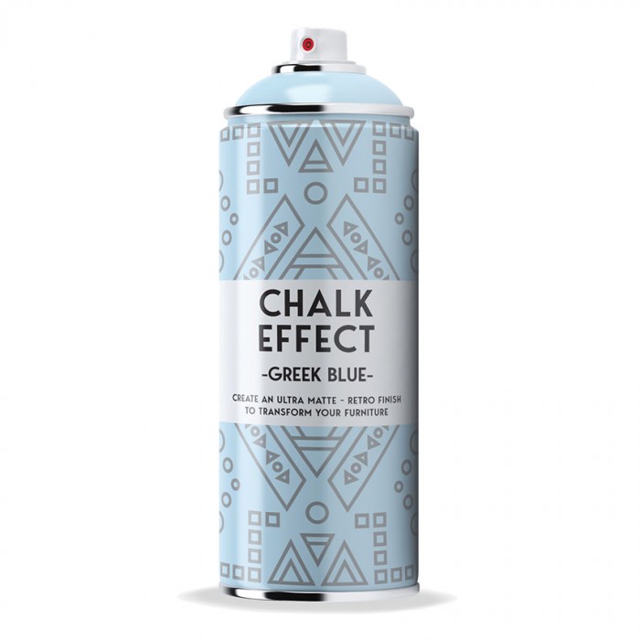 Χρώμα Κιμωλίας σε Σπρευ Chalk Effect 400ml greek blue No14